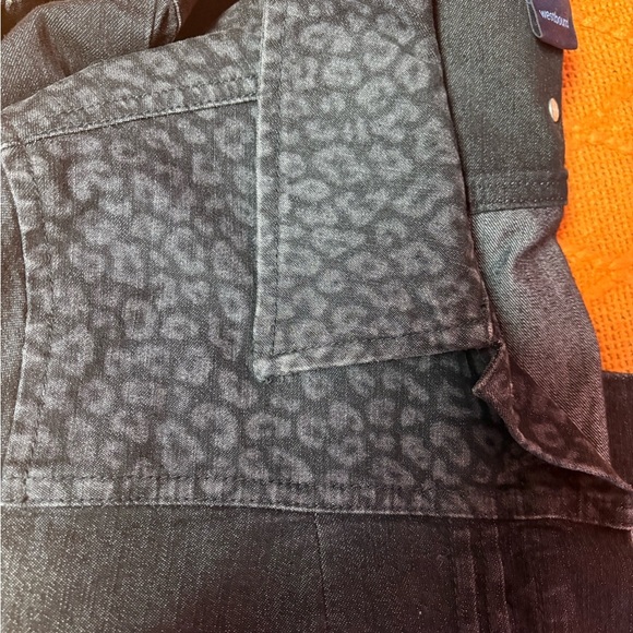Westbound Black Jean Jacket Rhinestone Embellished - Picture 5 of 5